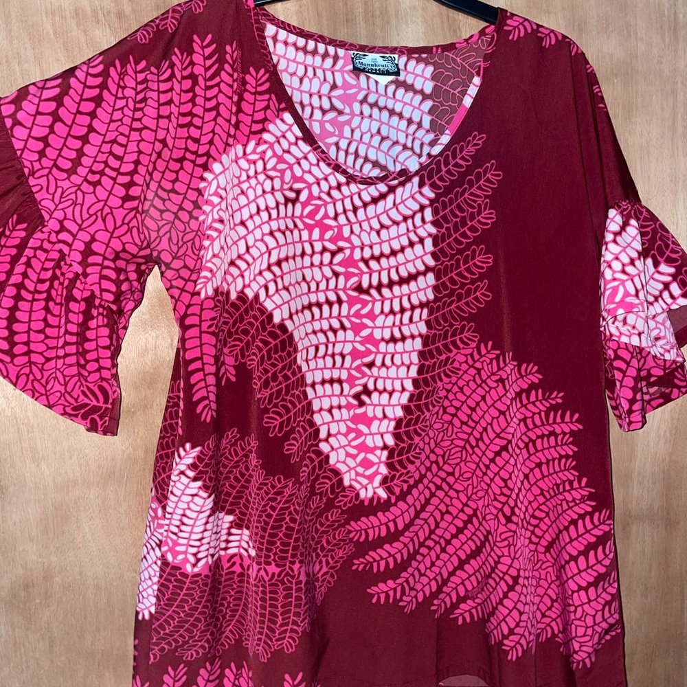 Manuhealii Womens Top sz M